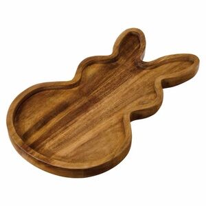 CROFTON Bunny Shaped Wood Serving Board